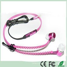 Top Quality Stereo Zipper Earphone Earbuds From China Factory (K-914)